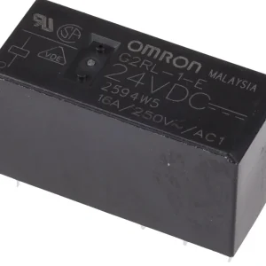 Omron-rele 24V DC SPDT 16A piirilevylle asennettava G2RL-1-E DC24