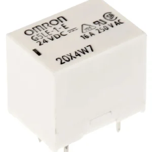 Omron-rele 24V DC SPDT 16A piirilevylle asennettava G5LE-1-E DC24