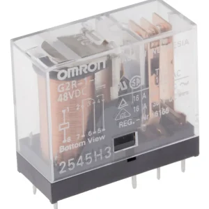 Omron-rele 48V DC SPDT 16A piirilevylle asennettava G2R-1-E DC48