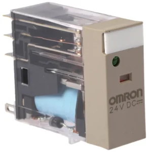 Omron-rele DPDT 24V DC kela 5A pistokeliitäntä G2R-2-SND DC24(S)