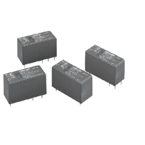 Omron-rele DPST 12V DC piirilevylle G2RL-2A DC12