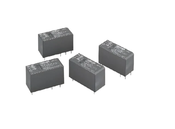 Omron-rele DPST 12V DC piirilevylle G2RL-2A DC12
