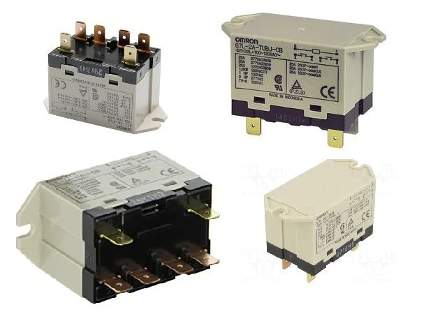 Omron-rele DPST 24V DC 25A paneeliasennus G7L-2A-TUB DC24