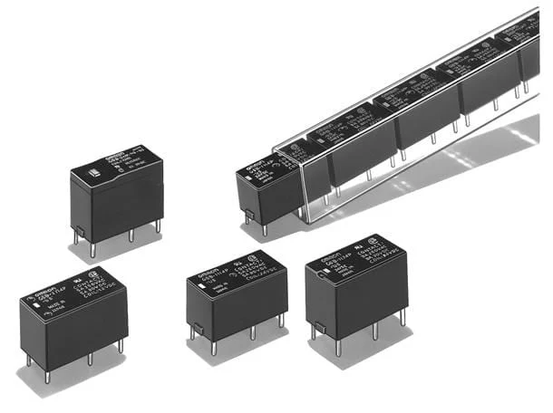 Omron-rele 5V DC -kela 5A DPST piirilevylle kiinnitettävä G6B-2214P-US DC5