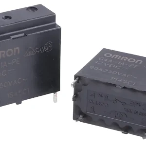 Omron-rele 12 V DC -kela 20 SPST piirilevylle asennettava G4A-1A-PE DC12