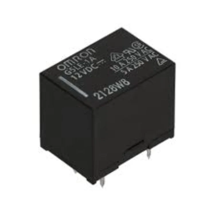 Omron-rele 12 V DC -kela SPST 10 piirilevylle asennettava G5LE-1A_DC12