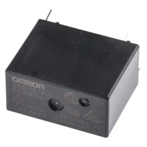 Omron-rele SPDT 24V DC 10A piirilevylle asennettava G5Q-1-EU DC24 (TY)
