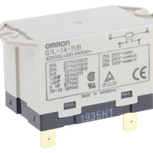 Omron-rele SPST 240V AC 30A paneeliasennus G7L-1A-TUB 200/240AC