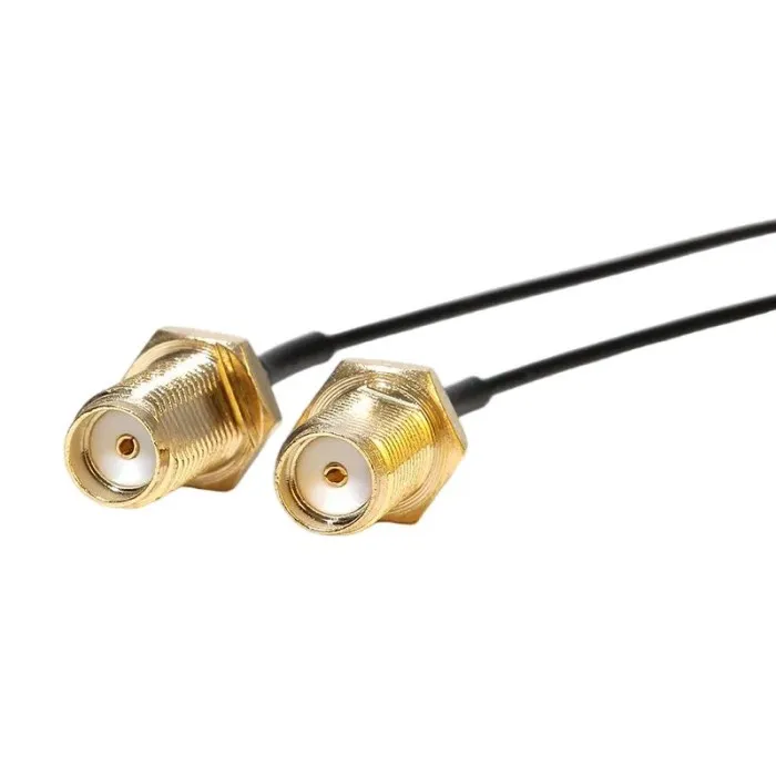 AntennaHome SMA-naaras ulkokierre sisäreiällä RG1.13 150mm jatkokaapeli