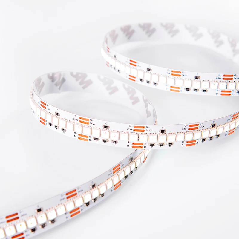 RGB LED-nauha 18W/m 24V - erittä tiheä 240led/m 5m