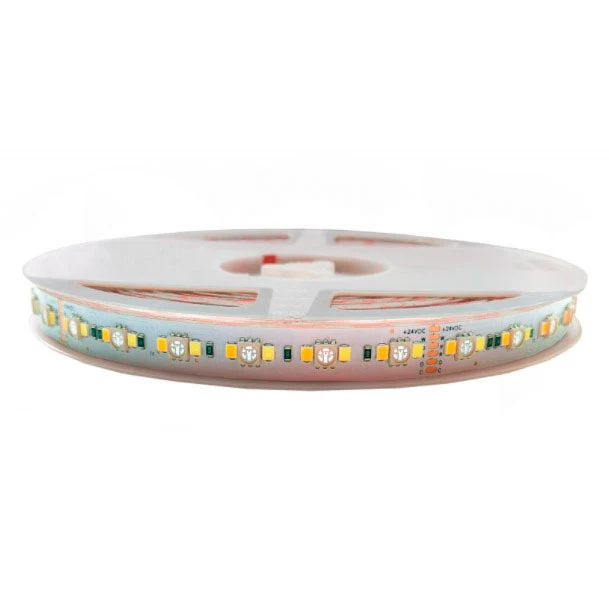 RGB+CCT LED-nauha 24W/m 24V - 5 1, - RGB+2700K-6500K IP20 5m