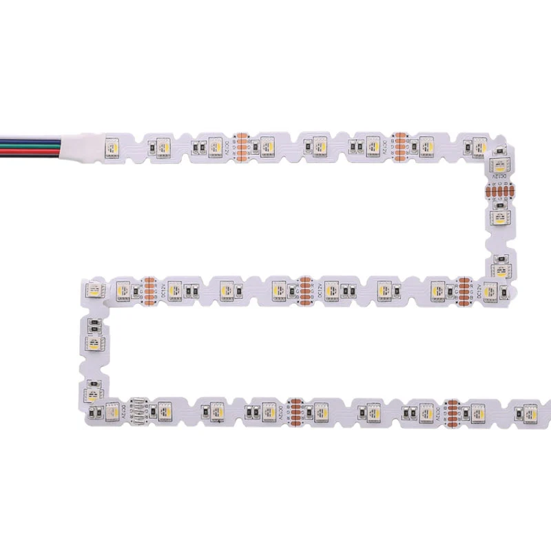 14,4W/m 24V LED-nauha 5m, RGBW (RGB+4000K), sivulle taipuisa S-type