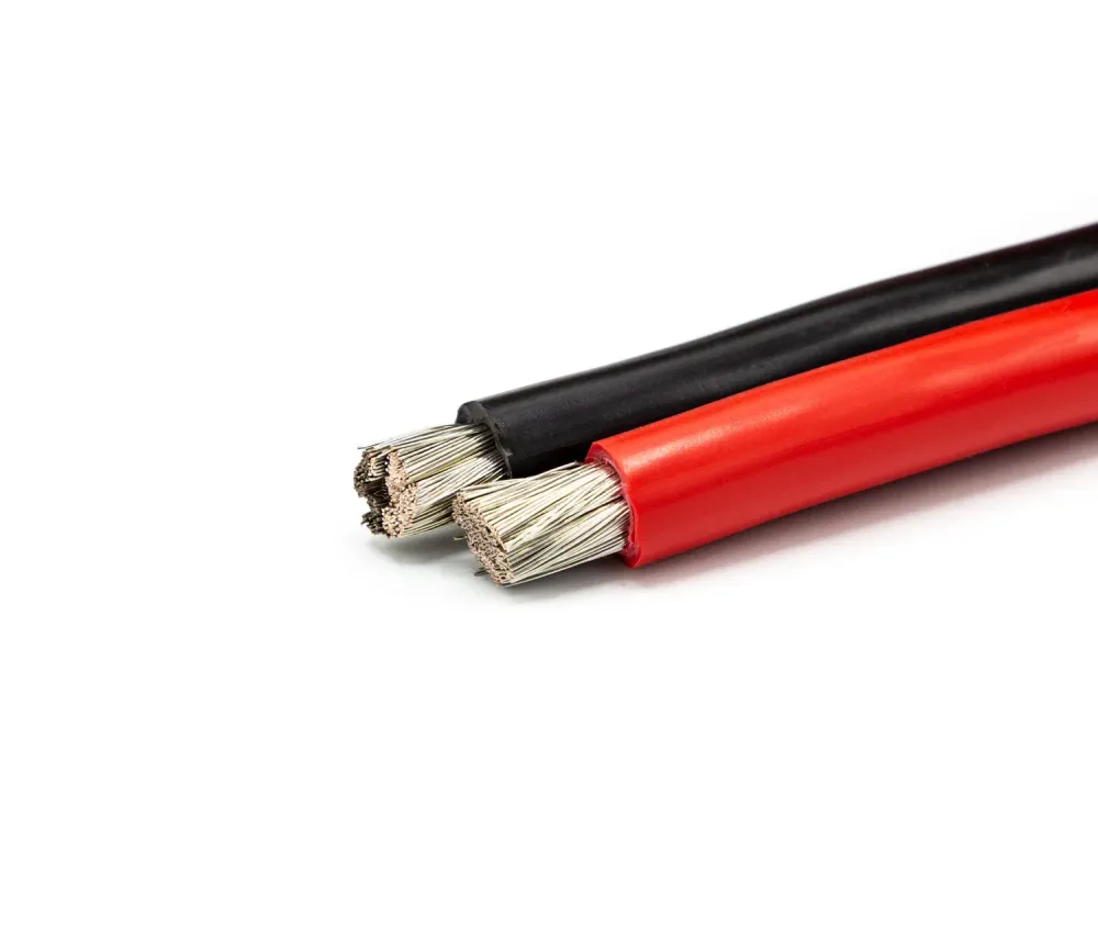 OceanFlex 16mm2 Tinattu akkukaapeli 1m | Red