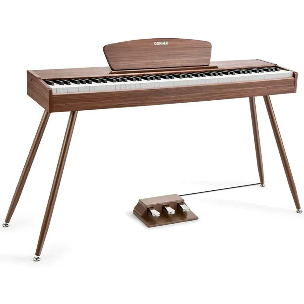 Donner DDP-80 sähköpiano pähkinä