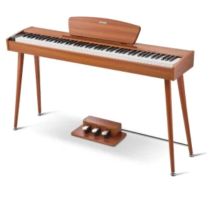 Donner DHP 100 PRO digitaalipiano puuviimeistely