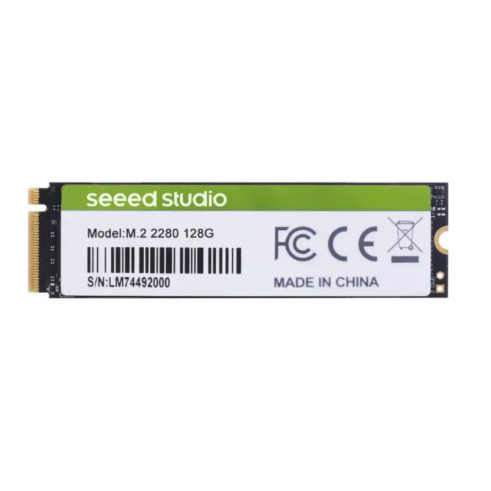 Seeed Studio 128GB NVMe M.2 PCIe Gen3x4 2280 Sisäinen SSD
