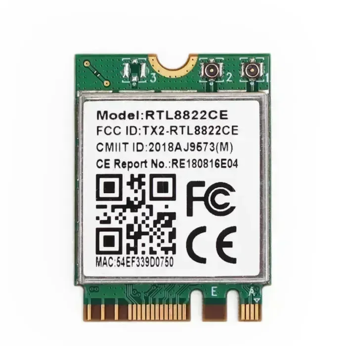 Seeed Studio RTL8822CE langaton NIC, 2,4G/5GHz kaksitaajuinen WiFi 5