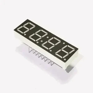 4-numeroinen 7-segmenttinen LED-näyttö