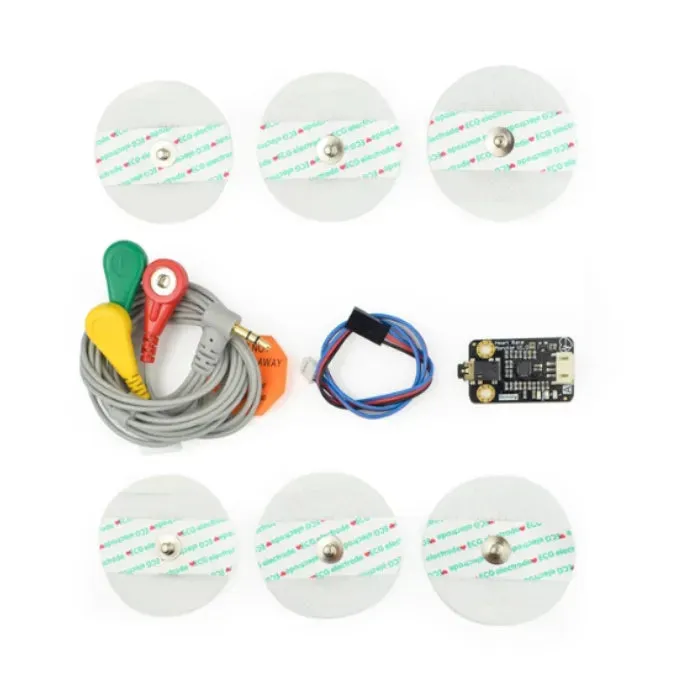 Gravity: EKG-sydämenlyöntimonitorianturi Arduinoon & ESP32:lle DFRobot