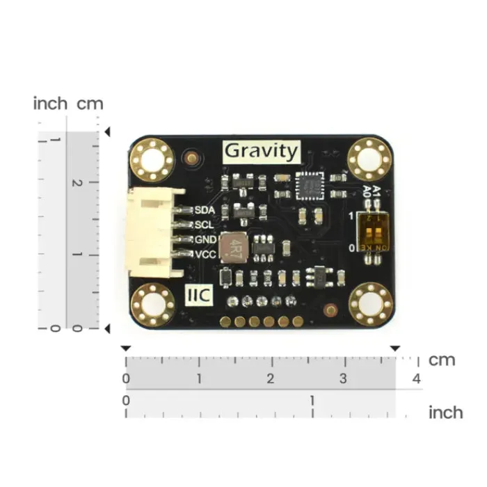 Gravity: Elektrokemiallinen otsonianturi - Arduino O3-kaasuanturi DFRobot