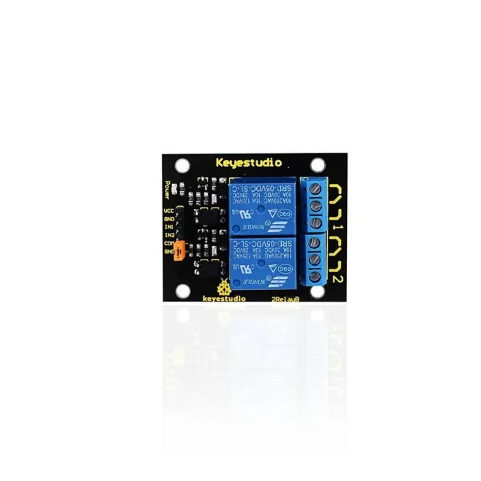 KeyeStudio 2-kanavainen 5V-relemoduuli