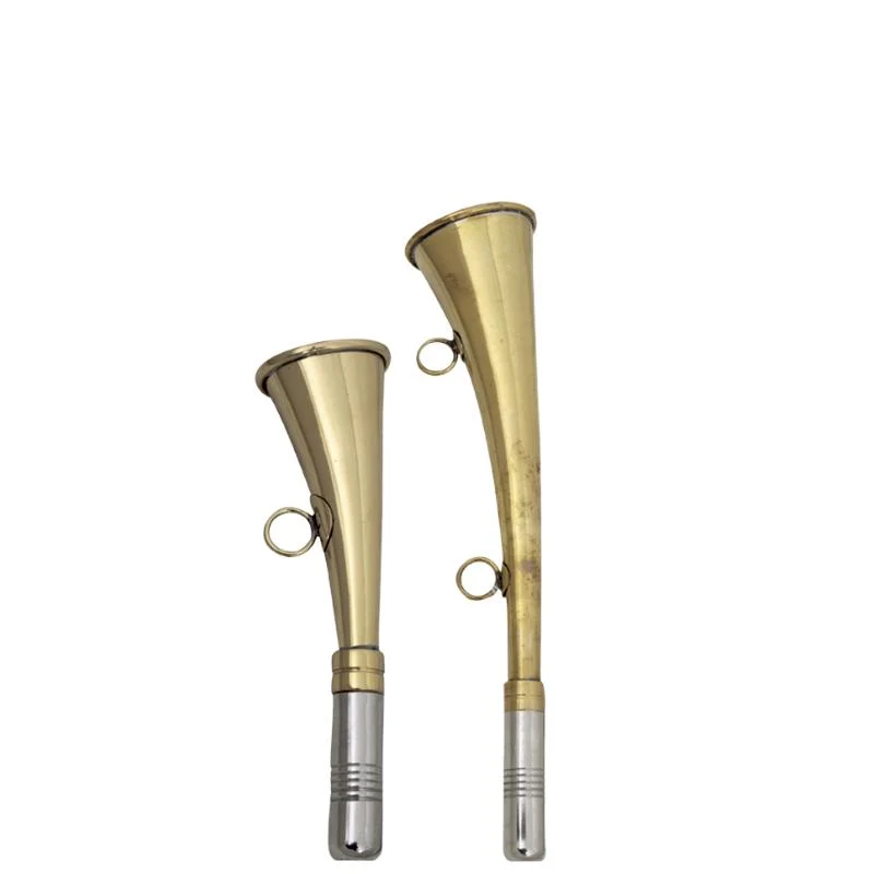 Signalhorn - 12 cm Messing horn til jagt