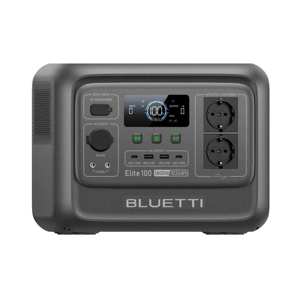 BLUETTI Elite 100 V2+200W Solar Generator Kit BLUETTI-EU