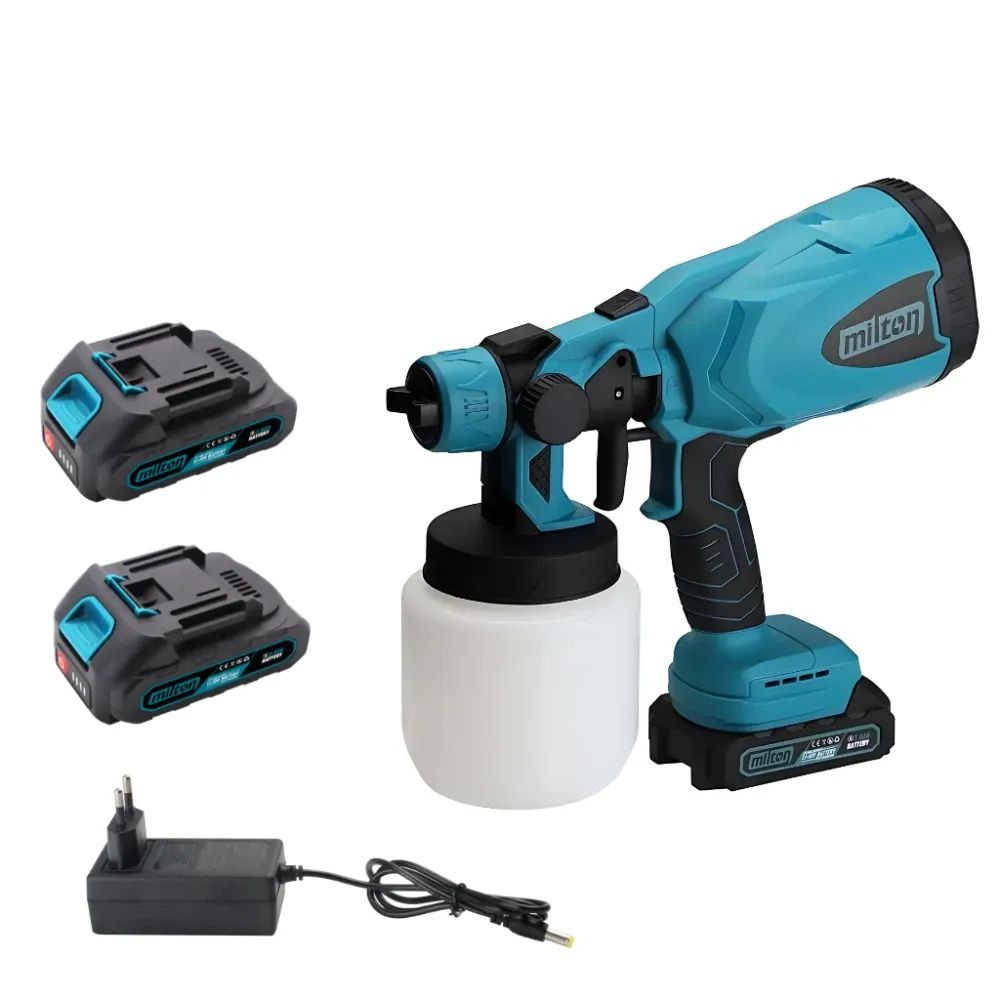 TTX Akkumaaliruisku-setti 18V, langaton Milton