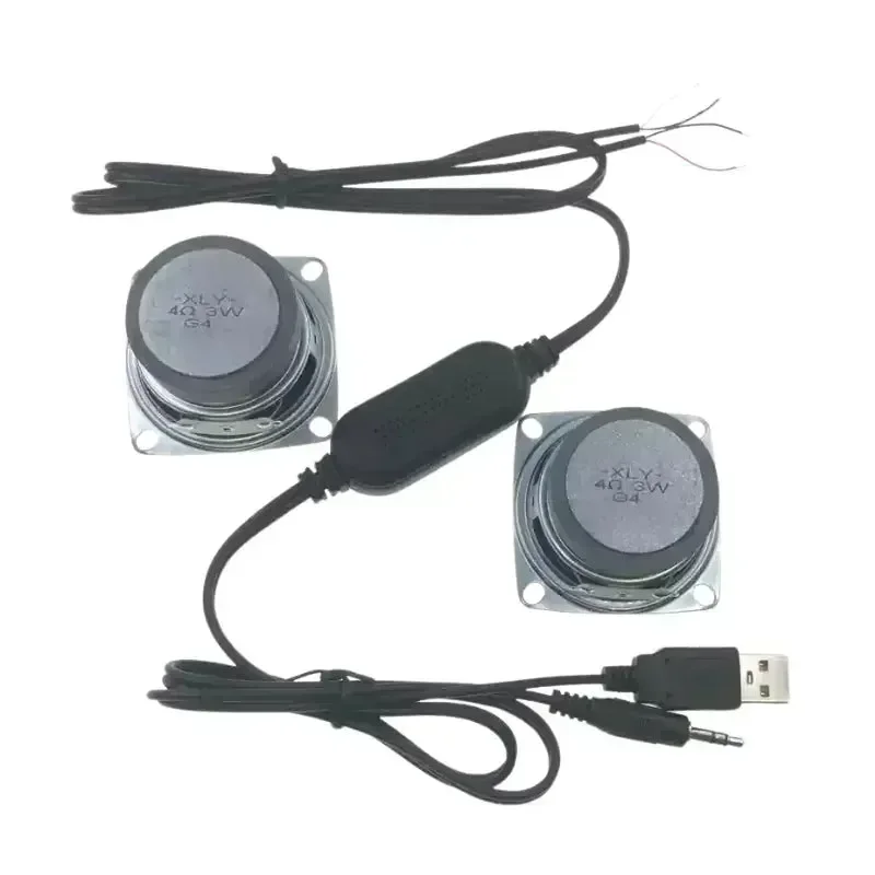 EQKIT Bluetooth-stereovahvistimen DIY-sarja Bluetooth-kaapelilla ja kaiuttimella