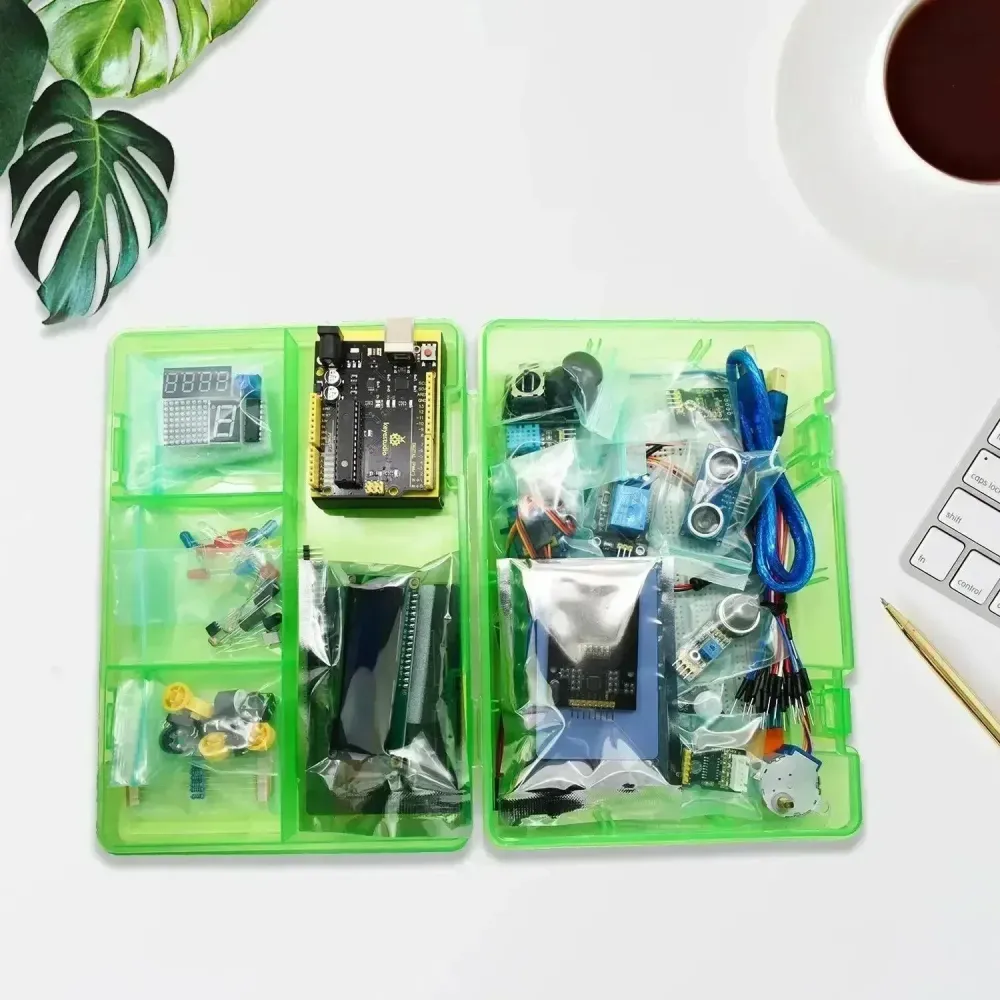KeyeStudio Super Starter -oppimispaketti Arduinoon UNO R3 -kortilla