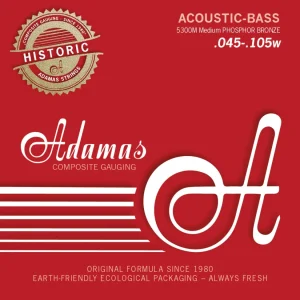Adamas Strings acoustic bass Phosphor Bronze - Set 4-string med (5300M)