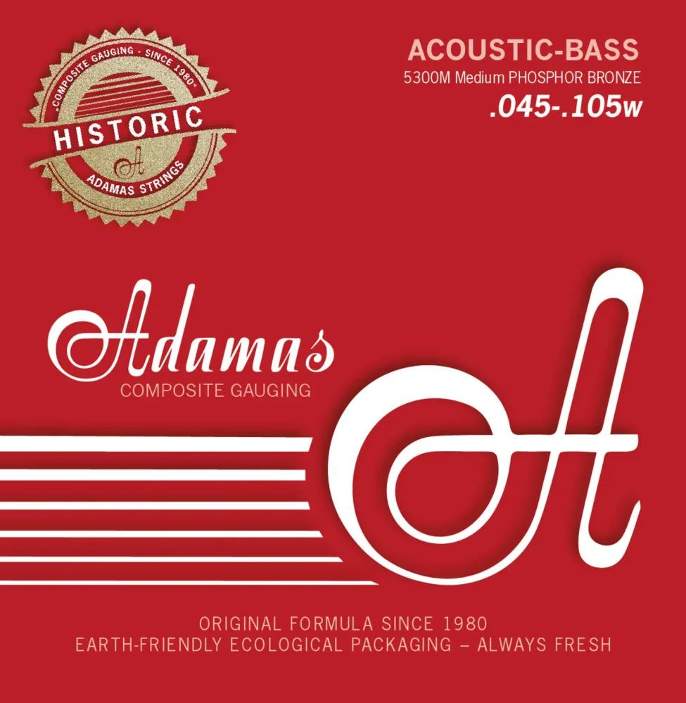 Adamas Strings acoustic bass Phosphor Bronze - Set 4-string med (5300M)
