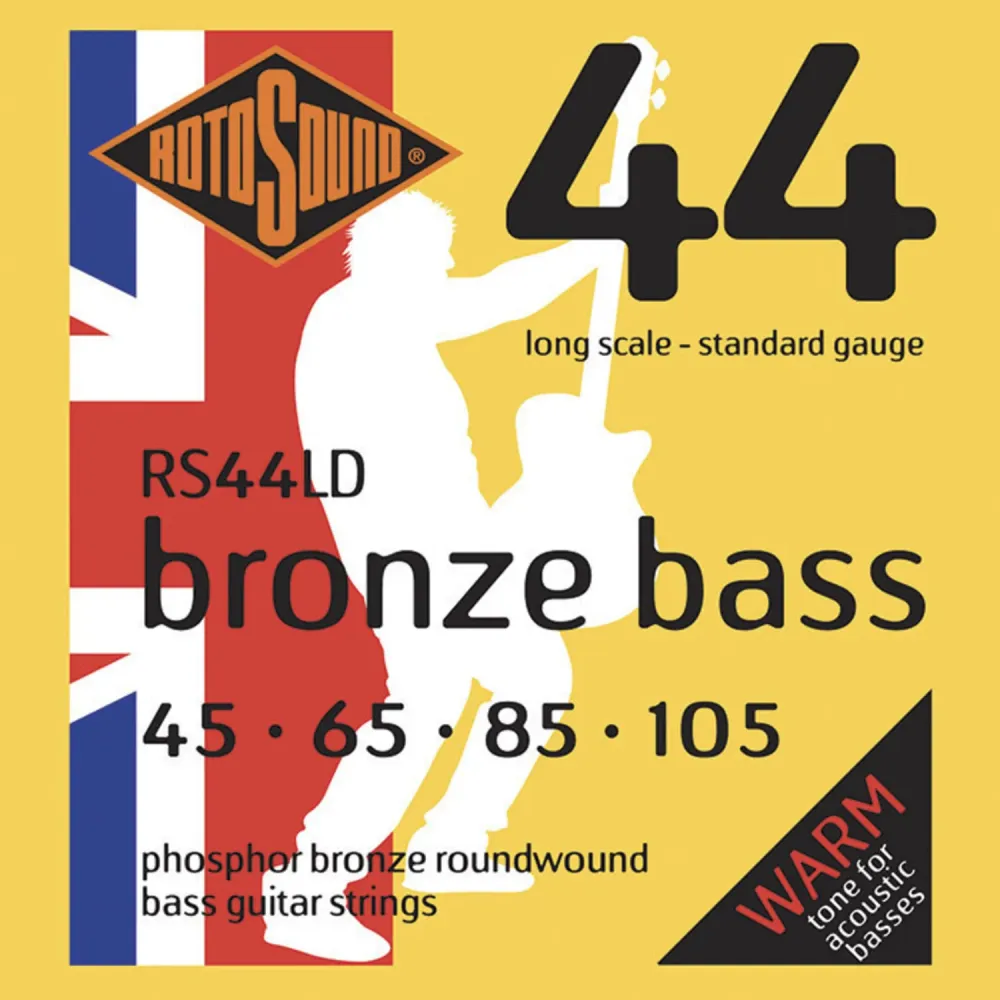 Rotosound Strings acoustic bass Bronze Bass 44 - Set 4-string Standard 45-105 (RS44LD)