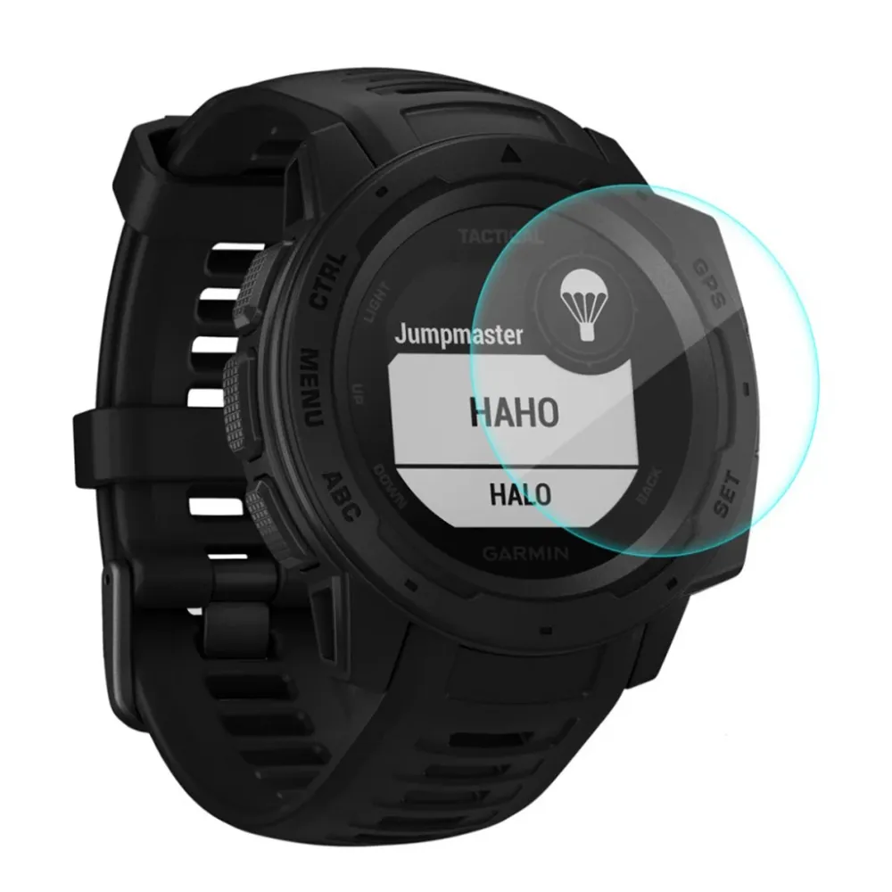 Garmin Instinct Tactical / Garmin Instinct Tide Karkaistu lasi Suojakalvo
