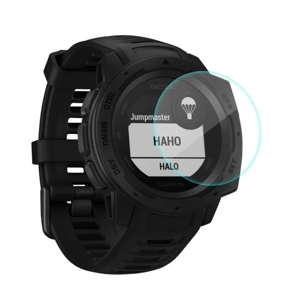 Garmin Instinct Tactical / Garmin Instinct Tide Karkaistu lasi Suojakalvo