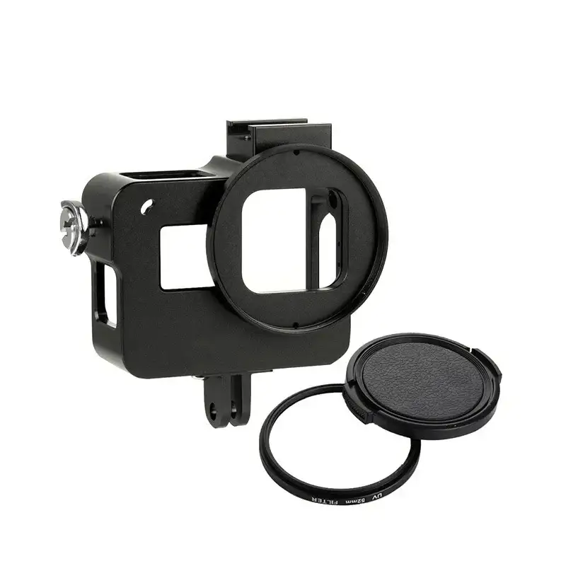 GoPro Hero5/6/7 -suojakehys - Suojaa GoPro-kamerasi: Hero5/6/7 -suojakehys alumiinisessa