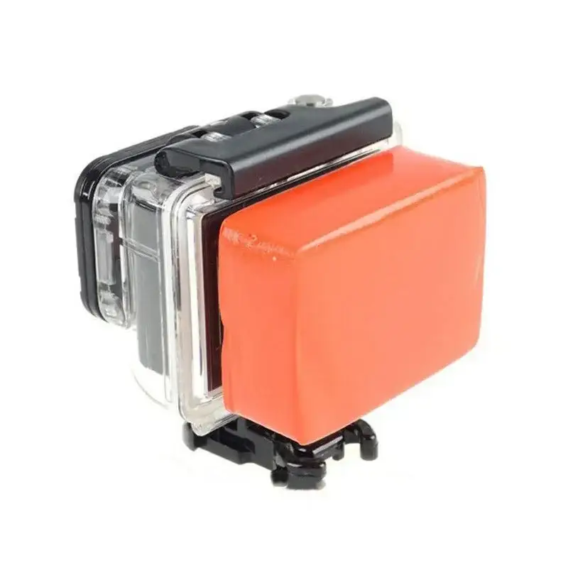 Kelluva pehmuste GoPro Herolle - Punainen kelluva pehmuste GoPro Herolle