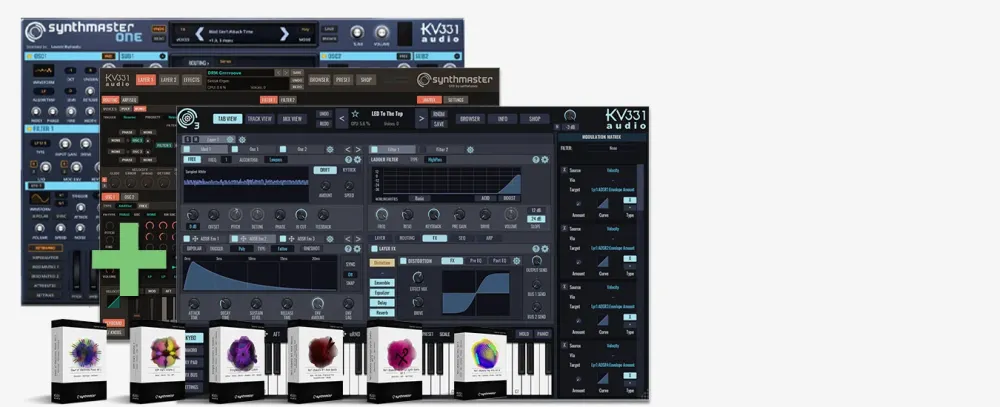 KV331 SynthMaster Producer Bdl < SM One UPG