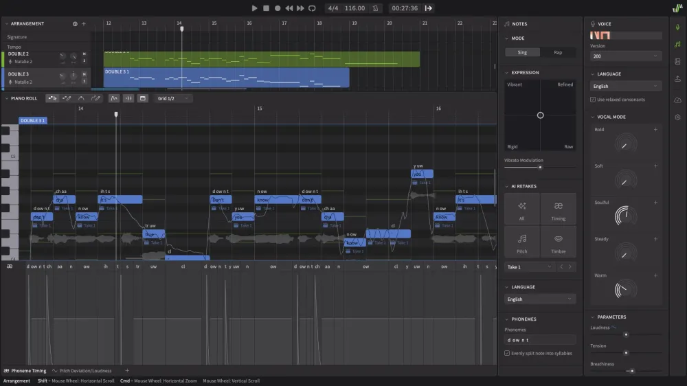 Synthesizer V Studio 2 Pro Eng Bdl 6 Voices