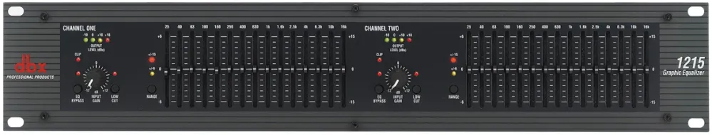 dbx 1215 2x 15 Kaistan Graafinen Taajuuskorjain