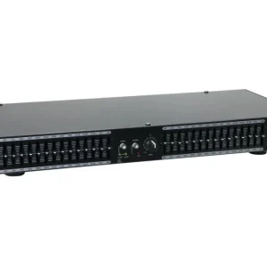 Omnitronic GEQ-2150 2x 15 Kaistan Graafinen Taajuuskorjain