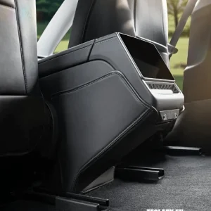 Tesla -malli 3+ Highland Takan potkupaneeli PU -nahka takakonsolille