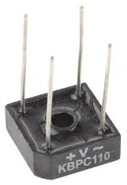 KBPC110-sillan tasasuuntausdiodi 1000 V 3
