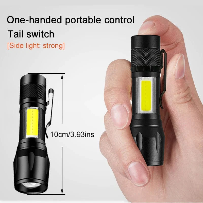 Mini Torch LED Ladattava taskulamppu Extreme Meters