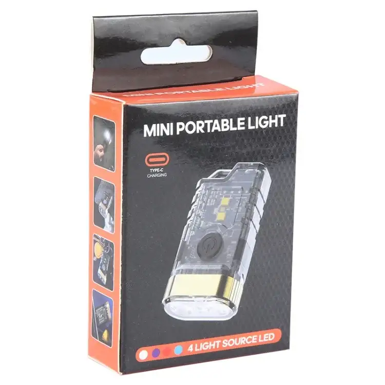 A11 Mini LED -taskulamppu kahdella LED-valolla