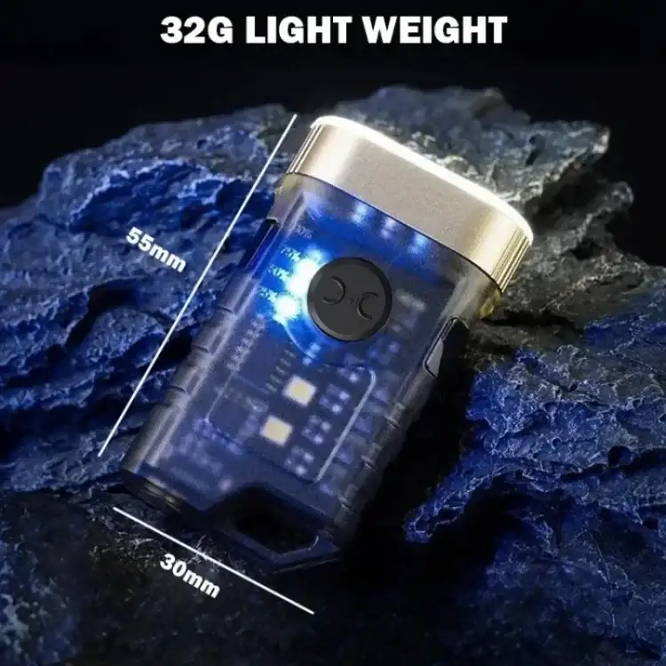 A11 Mini LED -taskulamppu kahdella LED-valolla