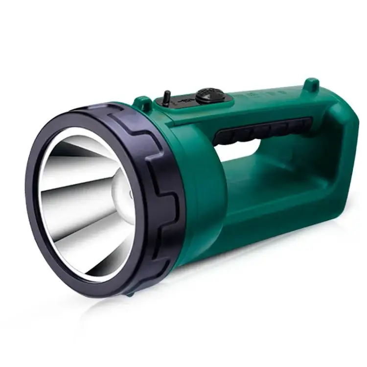 Tehokas LED-taskulamppu kahvalla – 1500mAh pitkälle kantamalle