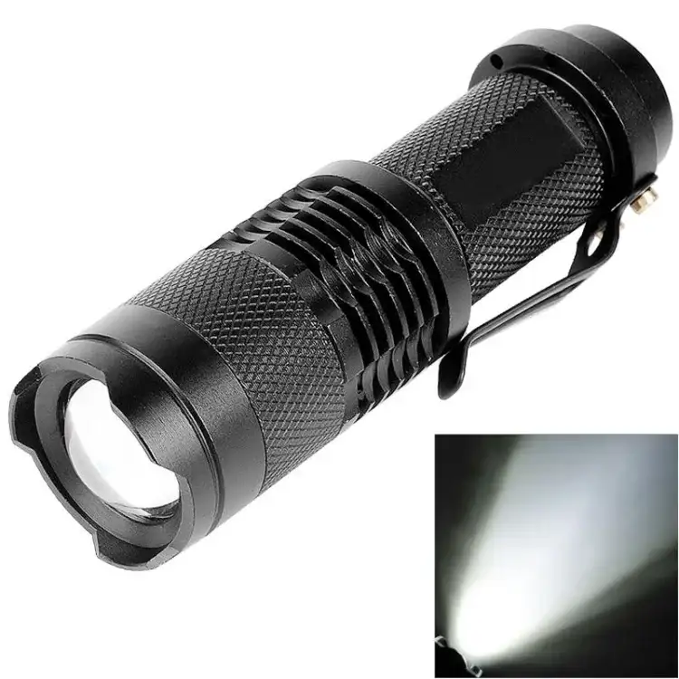 Zoomattava LED-taskulamppu CREE Q3 -valolla ja 180 lumenilla