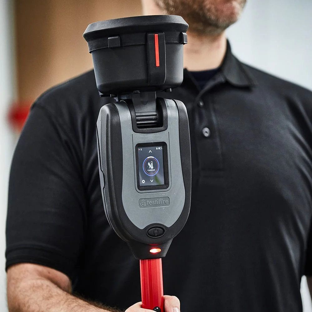 Testaa XTR2 Savu-/lämpötesti- ja poistopakkaus (9m) Detectortesters