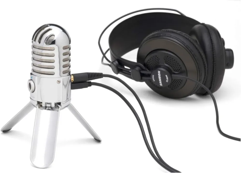 Meteor MIC USB Studio -lauhdutin mikrofoni (Chrome) Dragonille